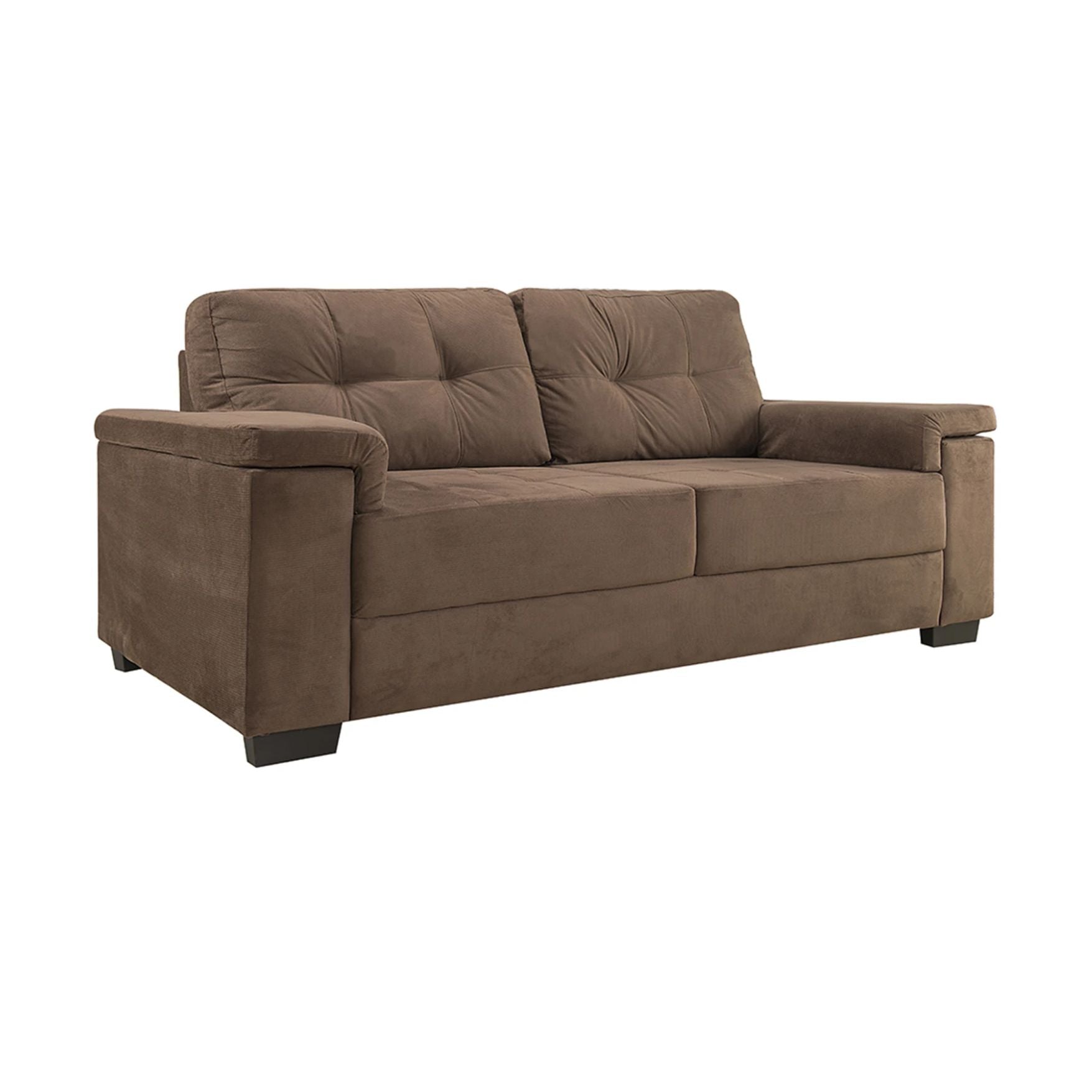 Sofá Luares 3 cuerpos - CHOCOLATE