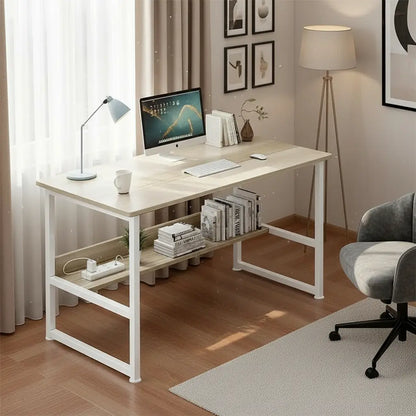 Escritorio en MDF y Acero ESH0007 - BEIGE