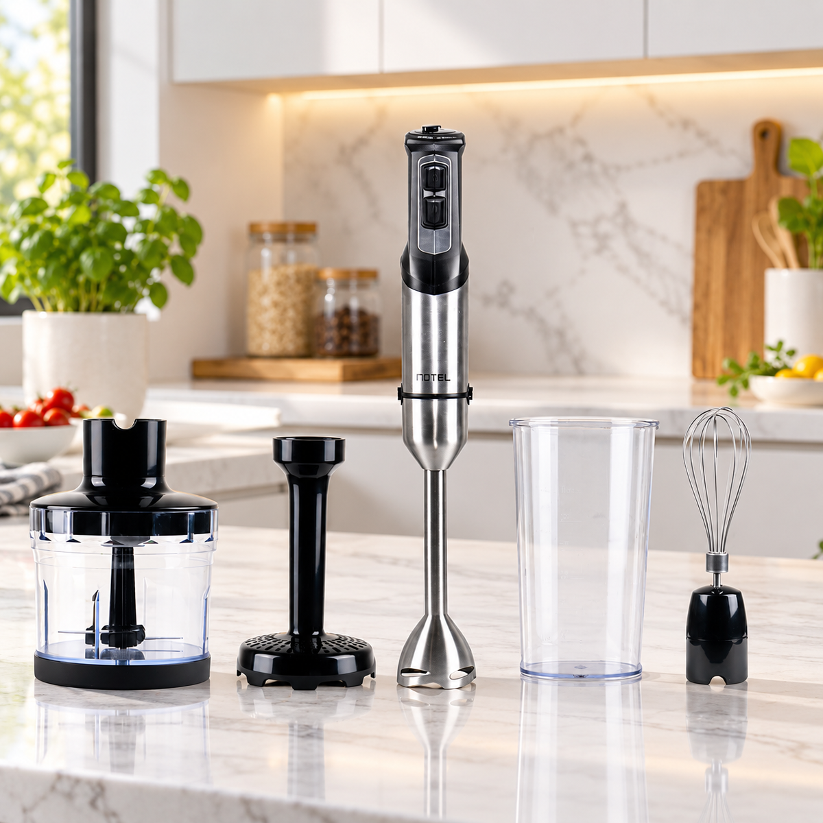 Mixer 4 Accesorios 1000W Mega Rotel - 72723