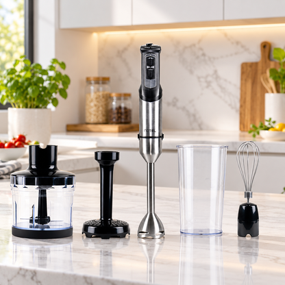 Mixer 4 Accesorios 1000W Mega Rotel - 72723