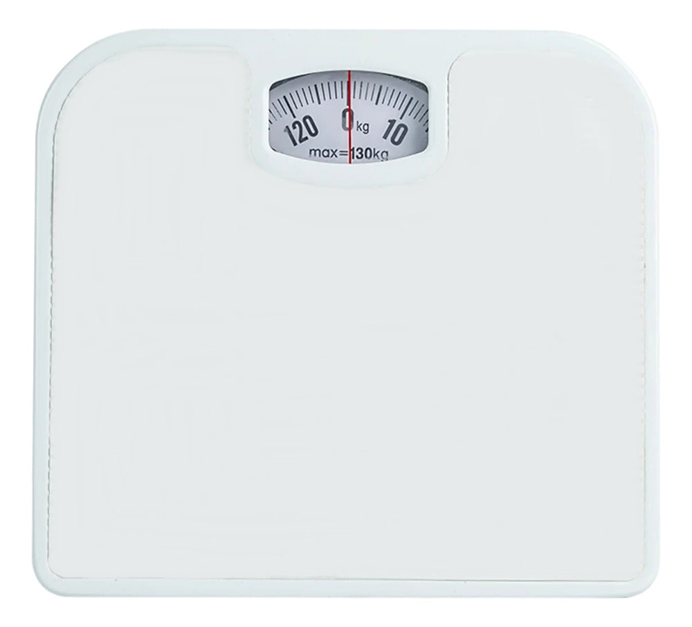 Balanza De Baño Corporal Análoga - EG0459 - Color:Blanca