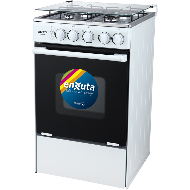 Cocina a gas Enxuta CENX9504W  - BLANCO